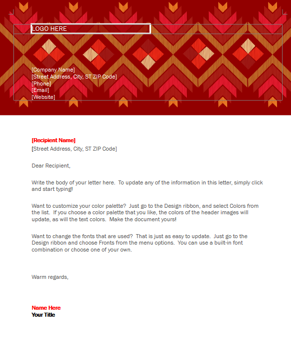 Covering letter in Phulkari Style by MKCL-KF