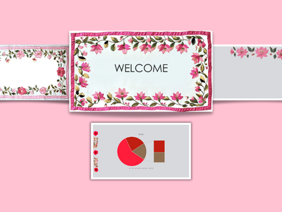 Indian Elegant Chamba Embroidery in a Presentation Template for Engaging Presentations, created by MKCL-KF.